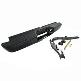 Rear Steel Step Bumper for 1995-2004 Toyota Tacoma Black TO1102214