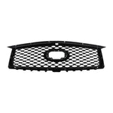 Chrome Black Front Upper Grille with Camera Hole for 2019-2023 Infiniti QX50 62310-5NA2A