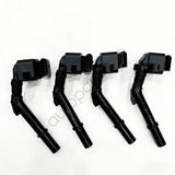 Ignition Coil Set of 4 2649061200 for 2019-2023 Mercedes-Benz A, C, CLA, E, GLA, GLB, GLC, GLE 2.0L Turbo