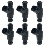 Fuel Injector Set of 6 for 2006-2009 Saab 9-3 2.8L V6 Turbo 12581682