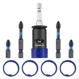 WORKPRO Drywall Screw Setter and Extractor Impact Bit Holder