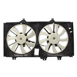 Fits 12-17 Toyota Camry 13-18 Avalon Hybrid Dual Cooling Fan Assembly 163630A150 6661-0026 - product image