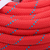 Double Braid Rope 1/2 Inch x 125 Feet 8400 lb Breaking Strength Red
