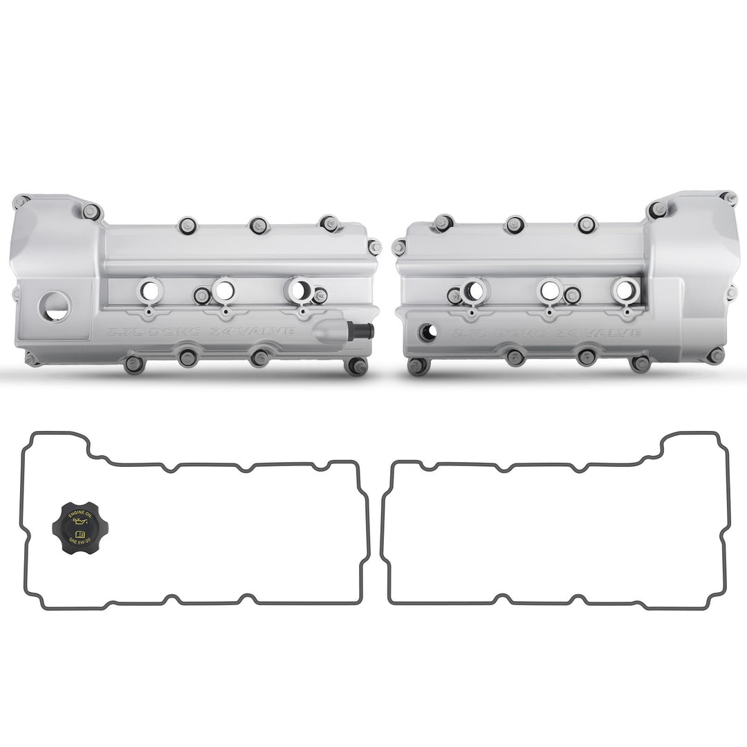 Valve Cover Set for 2006-2010 Chrysler 300 Sebring Dodge Avenger Charger Magnum and Stratus 2.7L V6 4892185AC