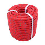 Double Braid Rope 1/2 Inch x 125 Feet 8400 lb Breaking Strength Red