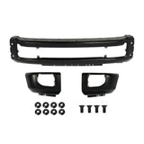 Front Bumper Face Bar Black Steel for 2020-22 Ford F-250 F-350 W/ Fog Light Hole EBAY-377482236173 – product image