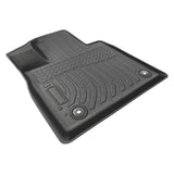All-Weather TPE Floor Mats 3 pc for 2021-2023 Hyundai Santa Fe 5 Passenger