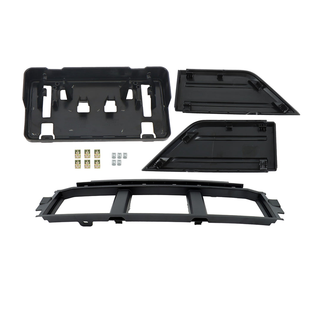 Front Bumper Corner Panel Grille Plate for 2021-2023 Ford F-150 ML3Z17B968BB