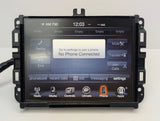 2014-2018 Jeep Cherokee Navigation Display Screen Monitor Radio Bezel Trim Vents OEM 68211959AI - product image