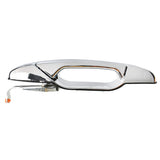 Rear Left Chrome Exterior Door Handle for 2011-2014 Cadillac Escalade Chevrolet Tahoe Silverado HD GM1520130