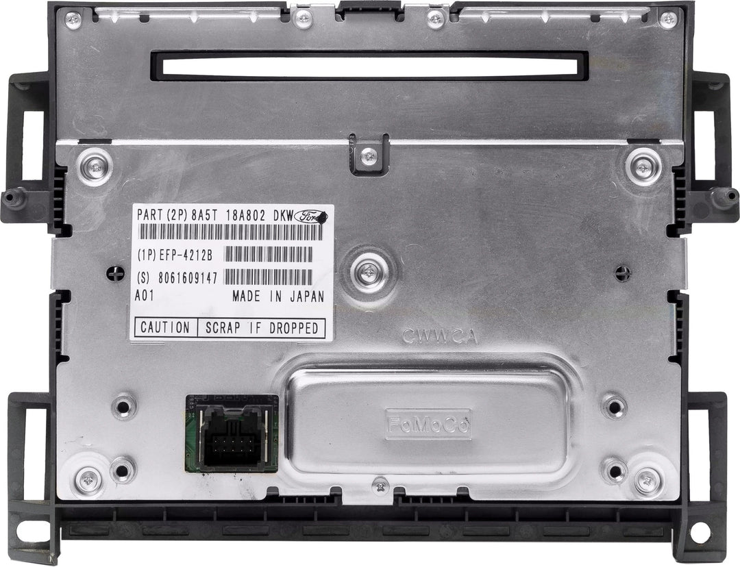 2009 Lincoln MKS Multimedia Temperature Control Panel Part Number 8A5T18A802DKW - product image