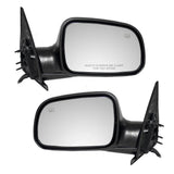 Power Mirror For 1999-2004 Grand Cherokee 8" Pigtail Heated Manual Fold Set 2332-5082LR - product image