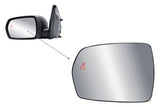 Driver Left Side Door Mirror Glass Heated With BLIS for 15-24 Ford Edge JT4Z-17682-AA - view 1