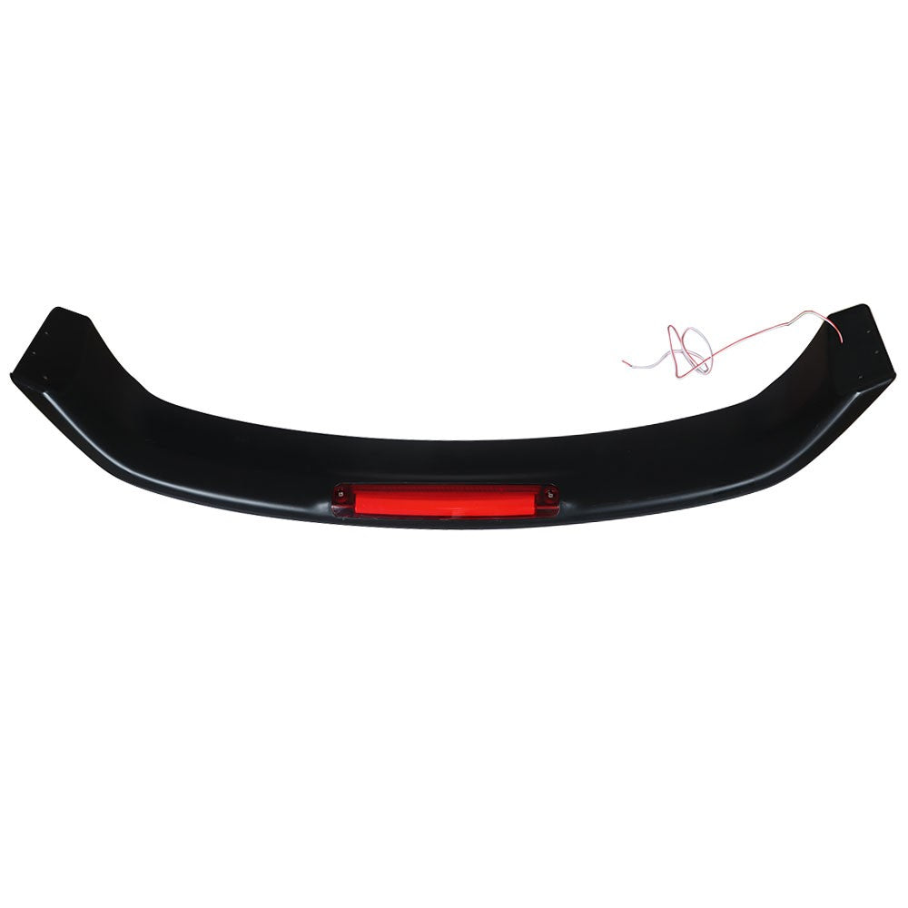 Matte Black Rear Trunk Spoiler with Brake Light for 2012-2015 Honda Civic Sedan
