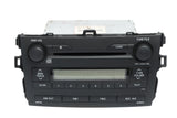 2009 Toyota Corolla AM/FM Radio 6 Disc CD Player MP3 Face A51846 86120-02770 - product image