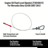 Engine Oil Fluid Level Dipstick 2730100172 For Mercedes-Benz GL450 2007-2012 – product image