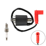 Ignition Coil and Spark Plug for 1985-1996 Yamaha G2 G5 G8 G9 G11 G14 Golf Carts J38-82310-20-00