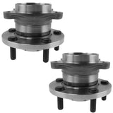 Rear Wheel Hub & Bearing Assembly Pair for 2007-2015 Mazda CX-9 AWD