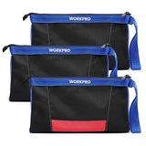 WORKPRO 3-Pack 12 Inch Zippered Tool Pouches
