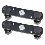Chrome Rear Step Bumper with Sensor Holes for 2009-2014 Ford F-150 Styleside
