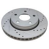 Front Performance Brake Pad, Coated Rotor & Caliper Kit for 2007 Jeep Wrangler