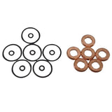 Fuel Injector Nozzle Seal Ring Kit for 3.0L V6 TDI Audi, Volkswagen and Porsche Diesel