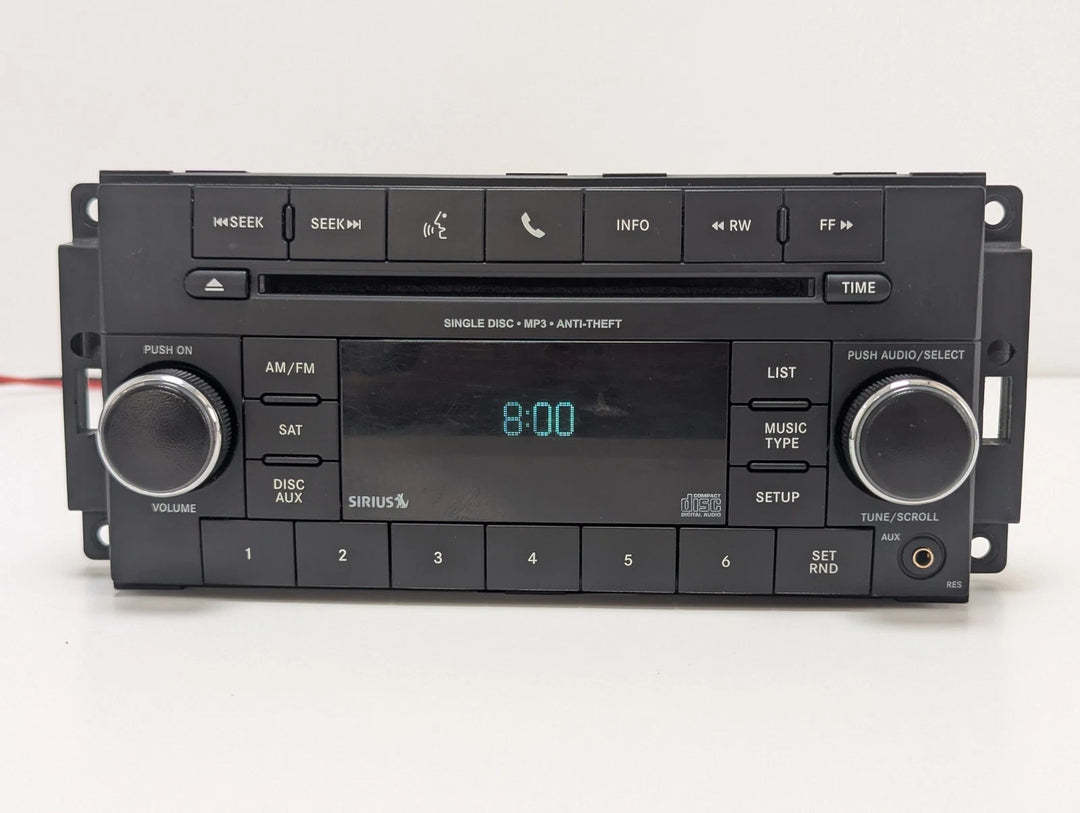 2012-2017 Chrysler Dodge Jeep CD Player Audio Radio Display Screen P05091197AE OEM - product image