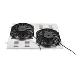 Dual 12-Inch Fan Shroud and Relay Kit for Classic Ford F-Series Bronco