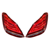 LED Tail Light Pair for 2019-2021 Mercedes-Benz C300 C43 C63 Sedan 2059064903 2059065003