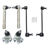 6-Piece Front Suspension Kit for 2008-2018 Toyota Highlander Venza Lexus RX350 RX450h