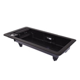 Rear Cargo Door License Plate Bracket with Handle for 1992-2007 Ford E-150 E-250 E-350 6C2Z-15434A20-AA