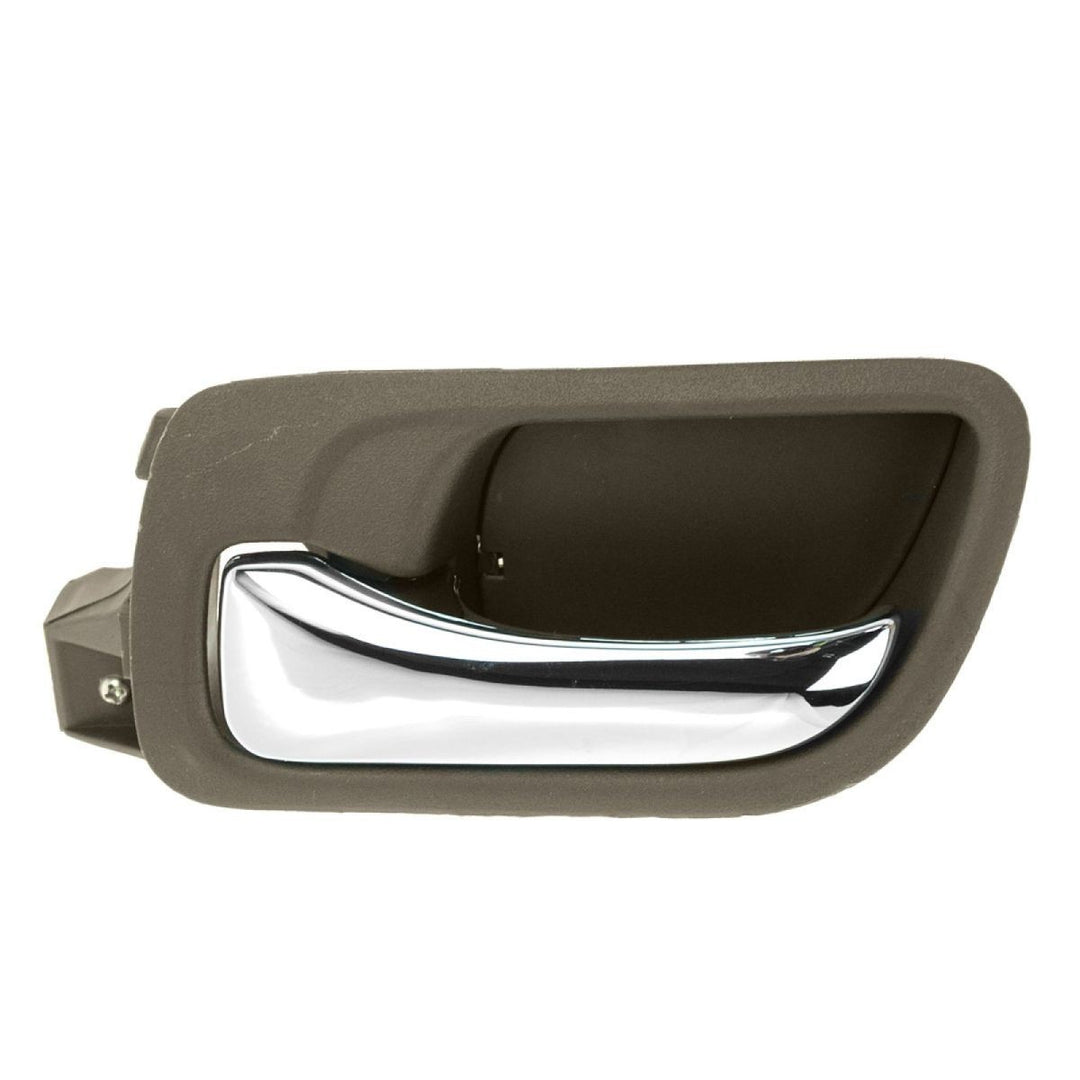 Front Interior Door Handle Pair, Taupe, for 2003-2007 Honda Accord Sedan