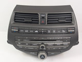 08-11 HONDA ACCORD RADIO RECEIVER AM/FM CD PLAYER with AIR VENT 77260TA6A500 OEM - product image