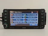 2008-2013 Dodge Chrysler Jeep Navigation CD DVD Player Radio RER P05064818AC OEM - product image