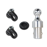 Gooseneck Hitch Ball and Safety Chain Kit for 2016-2020 Silverado Sierra 2500 3500 HD 60692