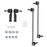 6 Piece Front Lower Control Arm Tie Rod and Sway Link Kit for 2011-2017 Honda Odyssey