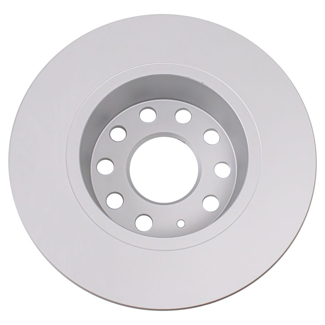 Rear Coated Brake Rotor Pair for 2019-2024 Volkswagen Jetta and 2022-2023 Taos
