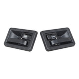 Inside Door Handle Pair for 1987-2004 Jeep Wrangler YJ TJ 55176477AB 55176476AB