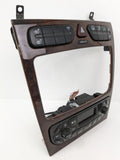 01-05 Mercedes W203 W209 CLK500 CLK320 C230 C320 AC Air Seat Climate Bezel Trim OEM 2098300285 - product image
