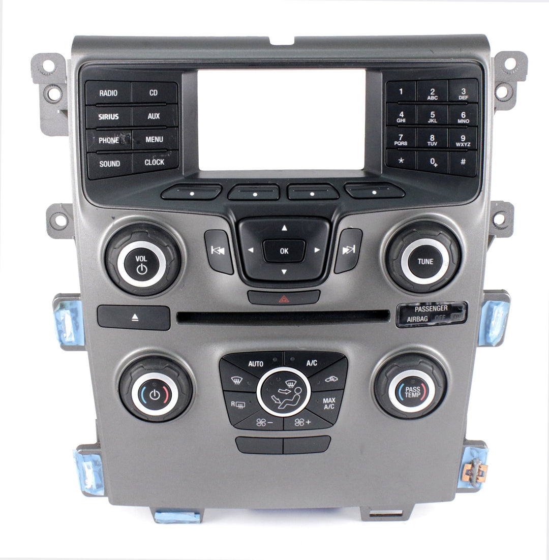 2014 Ford Edge Dash Mounted Multimedia Climate Control Panel Part ET4T-18A802-DA - product image