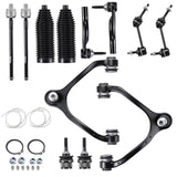 Front Upper Control Arm and Tie Rod Kit for 2003-2011 Ford Crown Victoria Lincoln Town Car Mercury Grand Marquis
