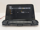 Radio Display Screen And Receiver Sedan Fits 22-24 FORTE 96160M7230WK OEM - product image