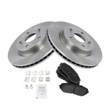 Front Ceramic Brake Pad and Rotor Kit for 2006-2013 Suzuki Grand Vitara