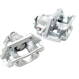 Rear Brake Caliper Pair with Brackets for 2011-2014 Ford Edge 2011-2015 Lincoln MKX 18B5298 18B5299