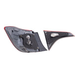Set of Passenger Side Tail Lights Quarter Mounted &Lid Mounted for 14-16 Corolla 6222-0135RC2 - product image