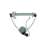 Window Regulator and Motor Assembly For Honda Civic 01-05 Rear Right 741-745 PPWPR4871RMB – front view