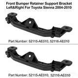 Car Front Bumper Retainer Support Bracket Left&Right For Toyota Sienna 2004-2010 – product image