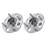 Rear Wheel Hub Bearing Pair for 2001-2005 Honda Civic & Acura EL with ABS 512175