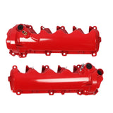 Red Engine Valve Cover Pair for 2004-2010 Ford F-150 2005-2014 Ford Expedition 7L1Z6584A – product image 2