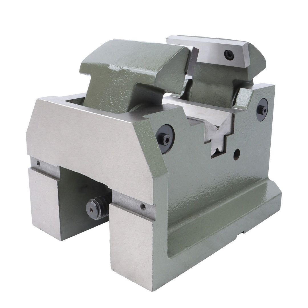 V-Block Machine Vise 4 Inch for Shafts and Round Parts Horizontal and Vertical